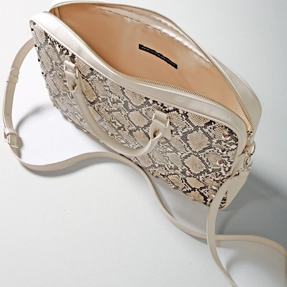 ❤️WHBM NWT Python Print Computer Bag. - Picture 4 of 15